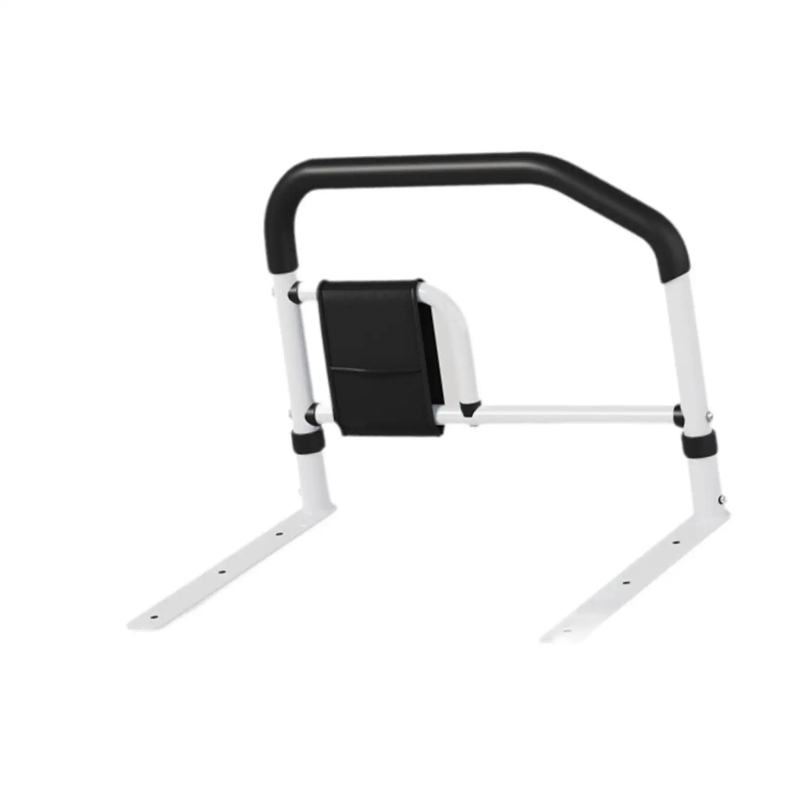 

Elderly People Bed Side Rail Widened Base for King, Queen, Full, Twin Bed Versatile Accessory Anti Slip with Storage Pocke