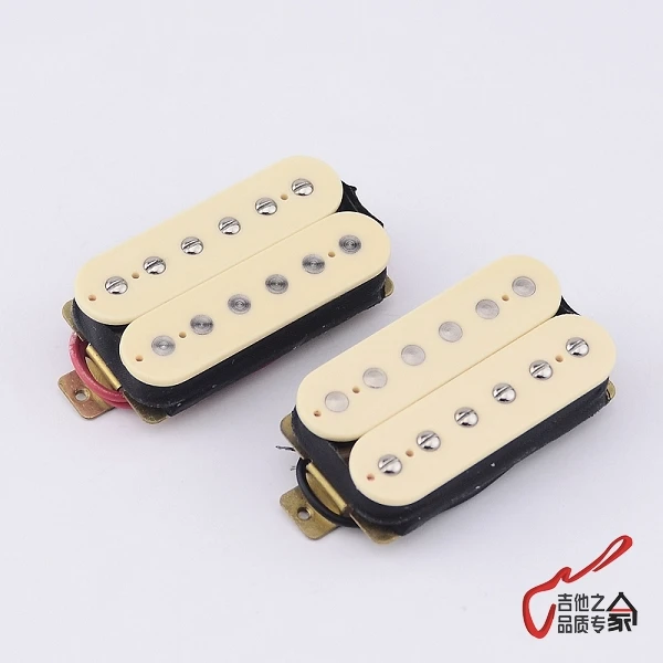 

Yellow Double Coil Electric Guitar Pickup, Alnico Pickup