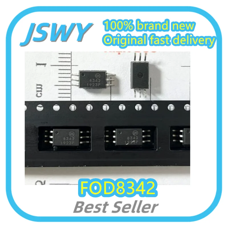 

(10/50pcs) FOD8342 Silkscreen 8342 SOP-6 Logic Output Optocoupler Brand New Electronics Original