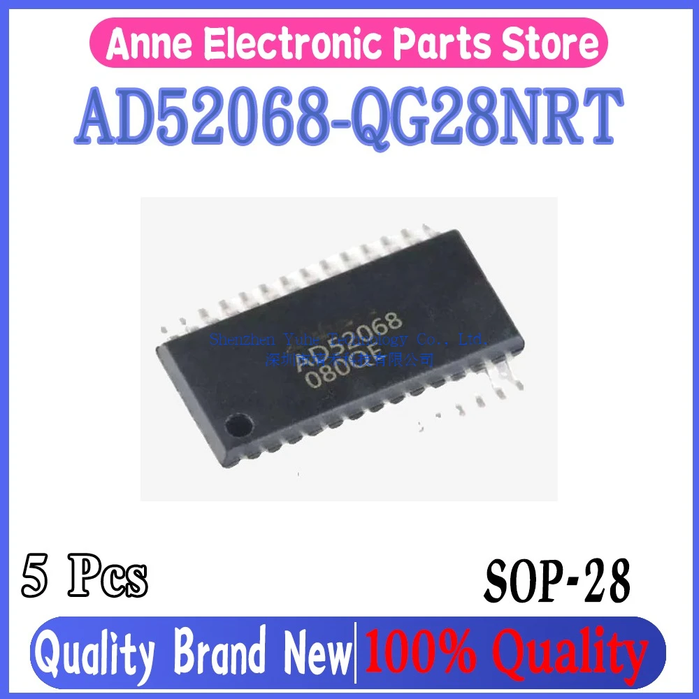 (5piece)100% New AD52068 AD52068-QG28NRT sop-28 Chipset