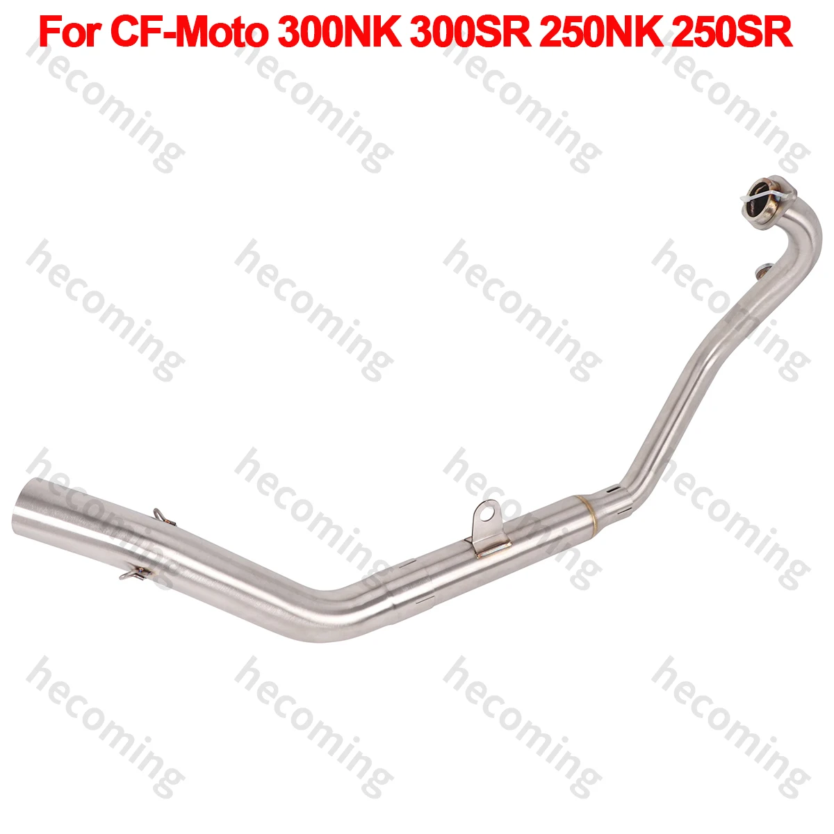 

Exhaust Front Link Pipe For CFMOTO 250NK 300NK 250SR 300SR 300SS Muffler Header Slip on 51mm Mid Link Pipe