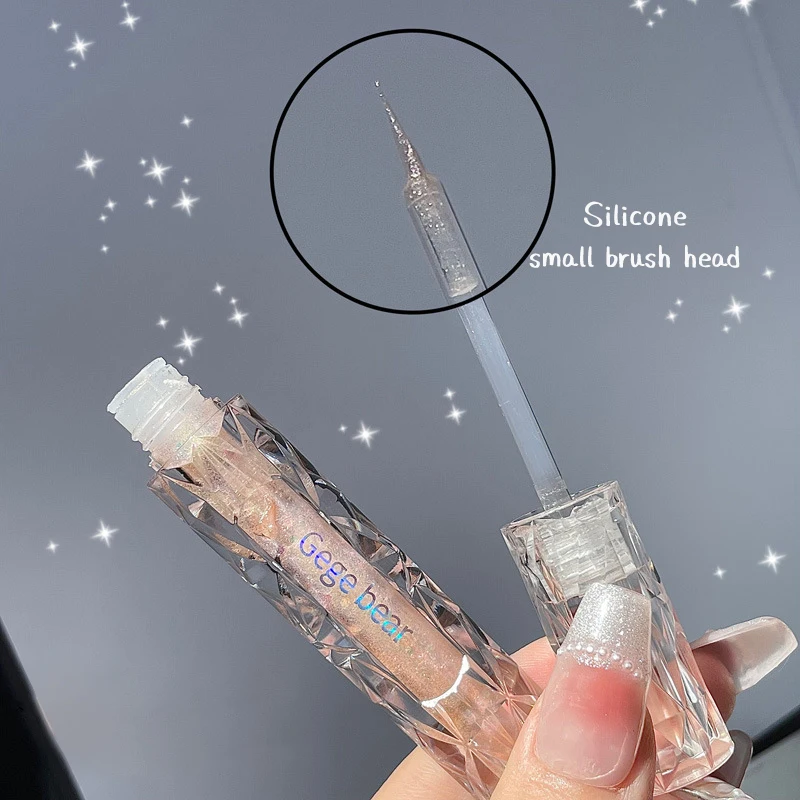 

Diamond Glitter Liquid Eyeshadow Long Lasting Shining Eye Makeup Highlighter Waterproof Eyeshadow Pearlescent Shimmer Eye Shadow