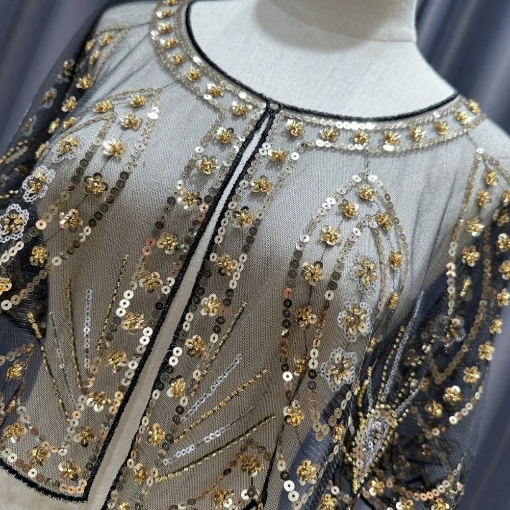 

Fashion 1920s Flapper Shawl Shawl Beaded Flower Cape Women Shawl Sequin Short Shawl Women