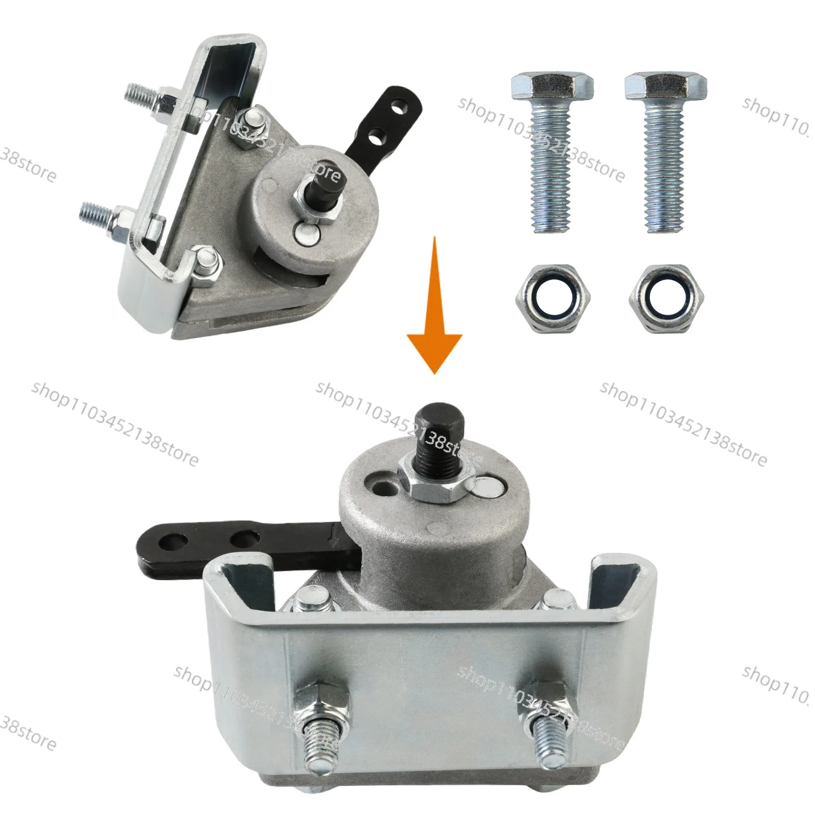 مضخة فرامل كارت الفرجار الميكانيكية والأقواس مع منصات لمانكو 9598 9597 #3