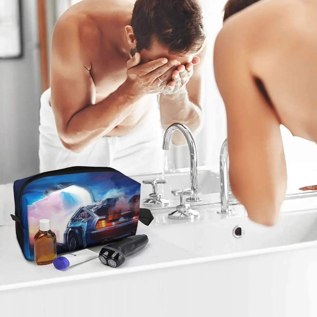 de-volta-para-o-futuro-delorean-time-machine-saco-de-maquiagem-organizador-de-cosmeticos-armazenamento-dopp-kit-de-higiene-pessoal-saco-de-cosmeticos-lapis-caso