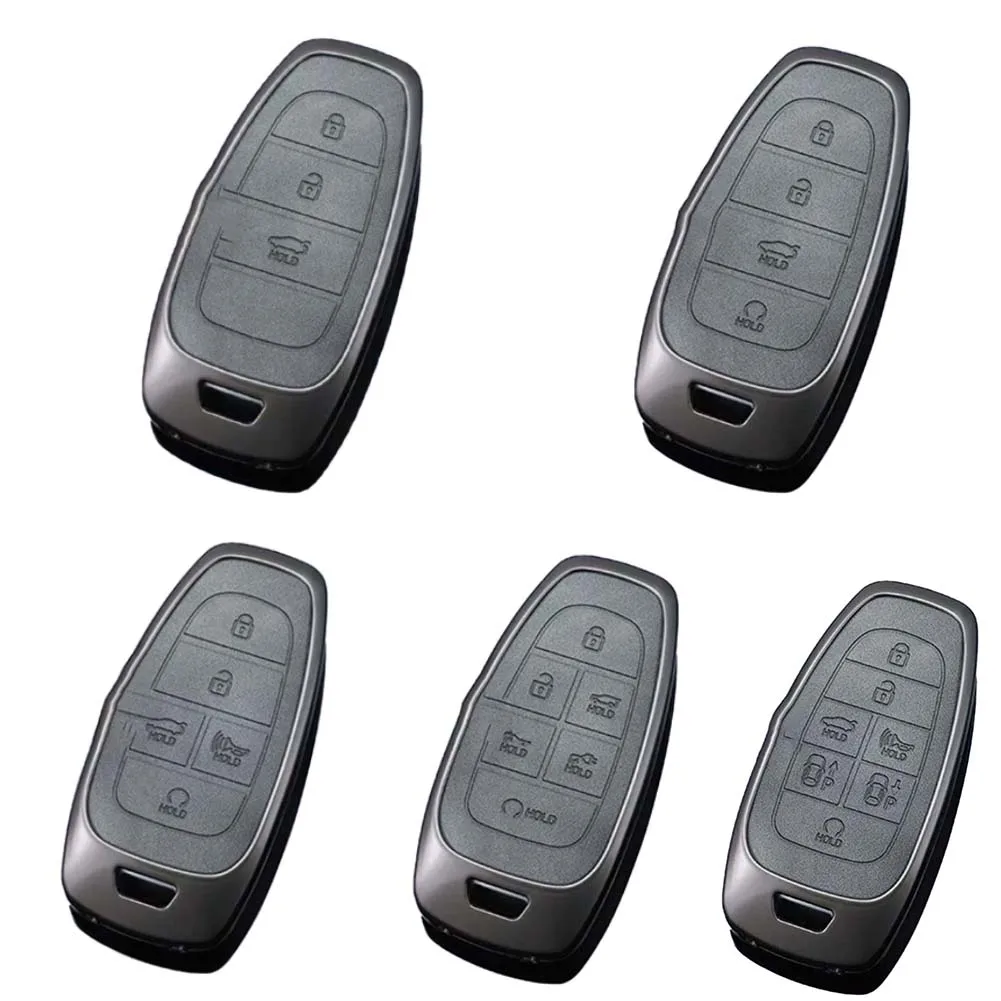 Color May Vary Keychain For Hyundai Soft Touch Sturdy Metal Elegant Design High-quality Materials Signal Strength