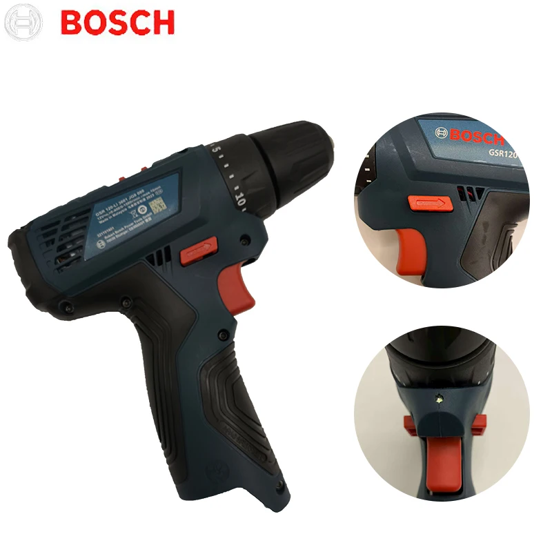 

Электрическая дрель Bosch Professional GSR120-LI 12В, аккумуляторная, многофункциональная, для дома, шуруповерт, электроинструмент