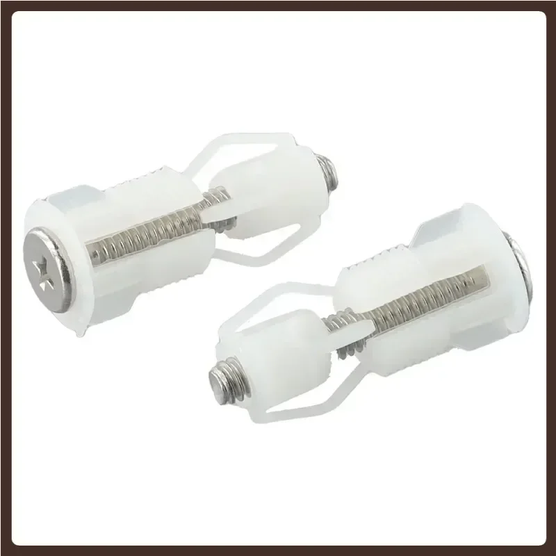 

Top Fix Toilet Seat Screws Universal Bathroom Accessories Replacement Fixing WC Blind Hole Fitting Kits