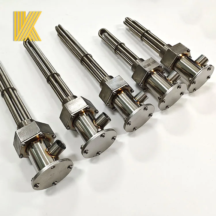 3kw/6kw/9kw/12kw/15kw 스테인리스 스틸 관형 담금식 온수기 (액체 가열용)