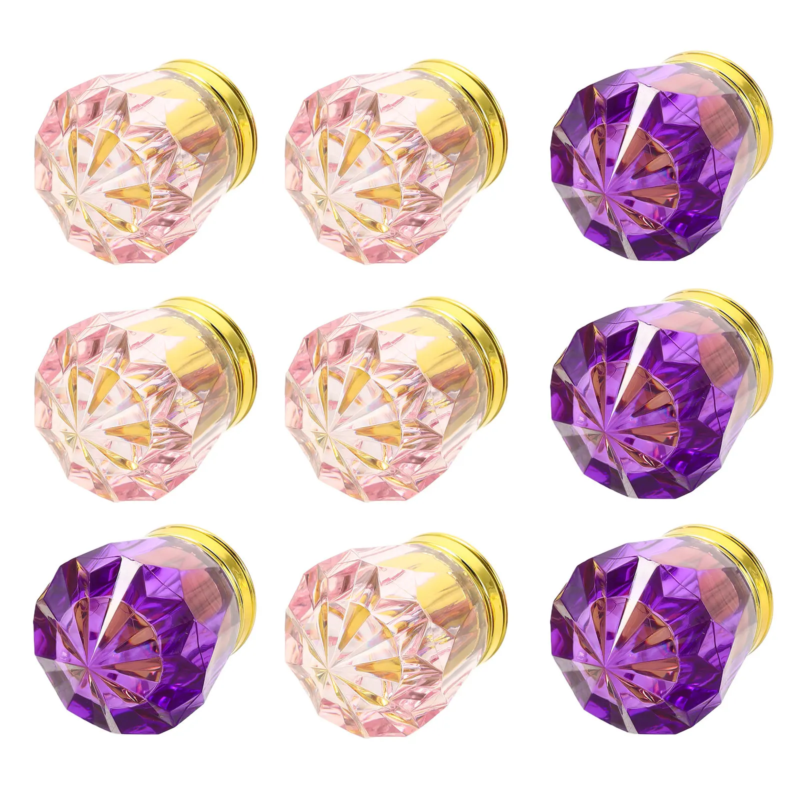 9Pcs Perfume Bottle Caps Replacement Colorful Design Secure Grip Perfume Spray Cap for Travel Display Fragrance Bottle Lid