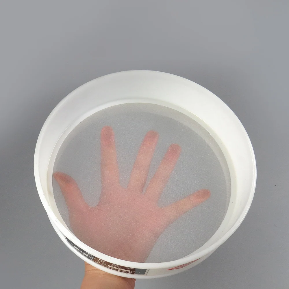 

Bottom and cover PVC standard sieve plastic frame nylon mesh sample sieve soil sieve 20cm laboratory consumables 5-80 mesh