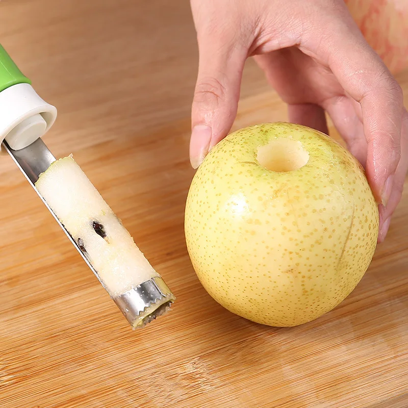

LMM stainless steel pear fruit coring device, fruit core pumping, two-in-one shrink fruit peeler