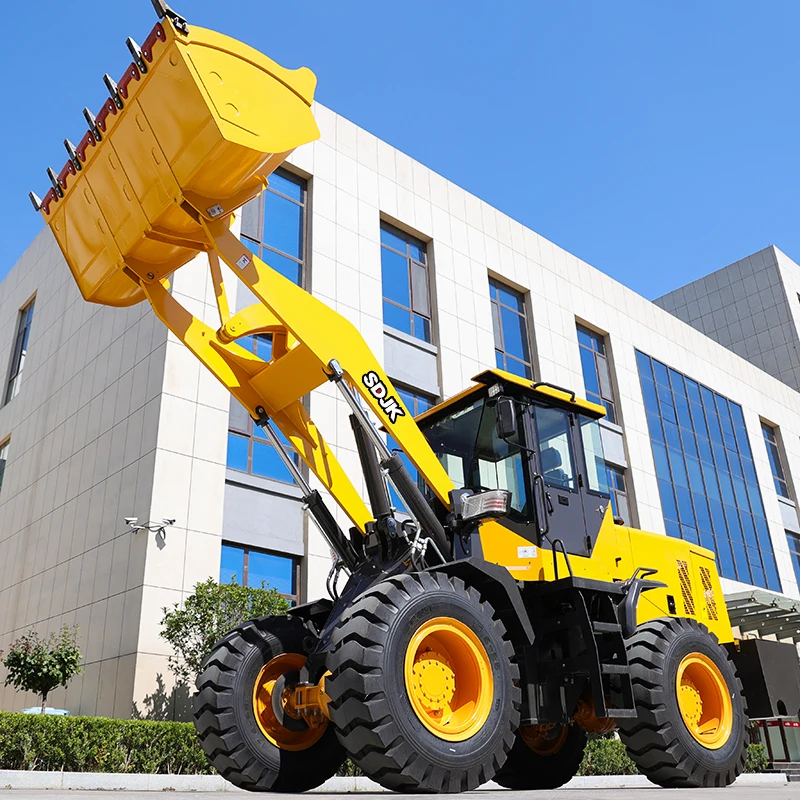 China 2 Ton Payload Agricultural Machinery Mini Wheel loader Euro5 EPA Engine Front End Loader Factory customized delivery