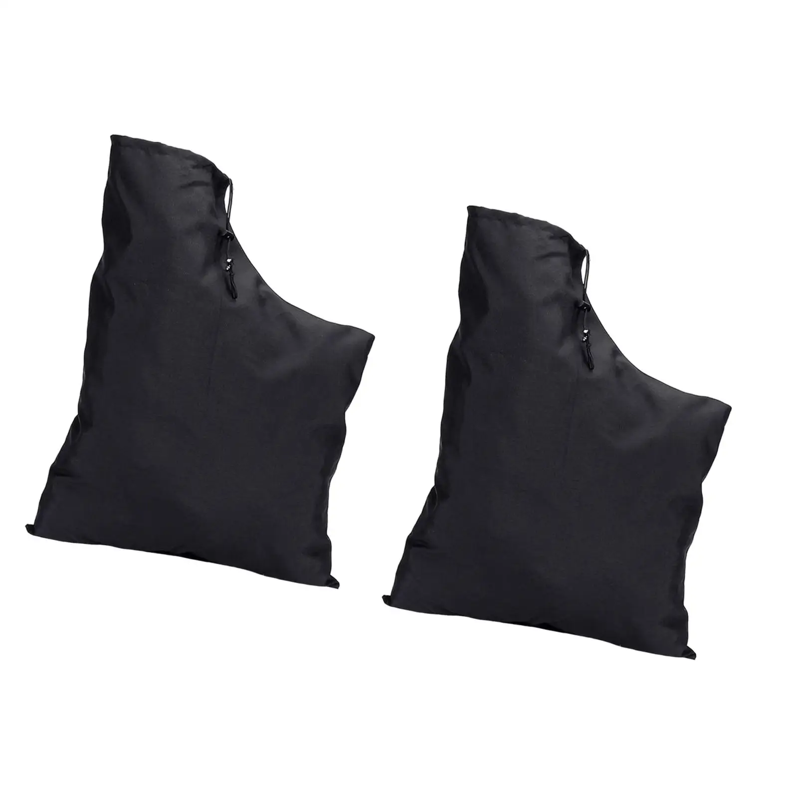 Bolsas para soplador de vacío de hojas, contenedor de lavandería reutilizable grande para jardinería, desechos, recorte de césped, basura de jardín, hoja de carga, 2 piezas