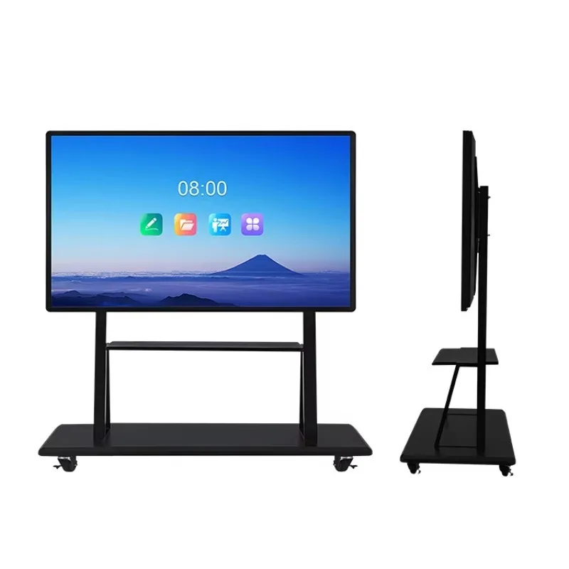 

50 55 65 75 86 Inch Smart Board Interactive Screen OPS windows Android Large Capacitive Touch Screen Displays in Meeting Room