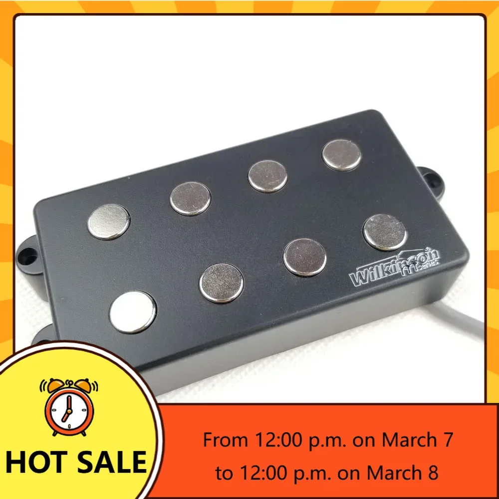 Wilkinson Lic Electric Bass Guitar Pickup 4 Strings BigSound Fit Musicman Bass WOM4 Pickups QX Music Store