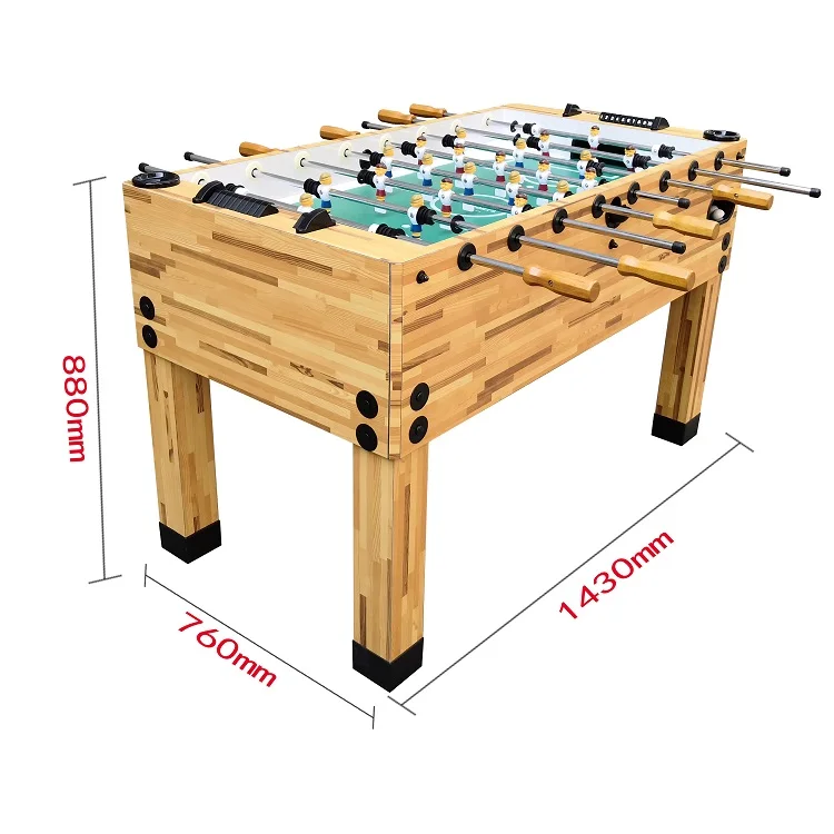 4 Feet Kids 8 Rods HDF Indoor Games Soccer Table,Football Table, Profesional Foosball Table