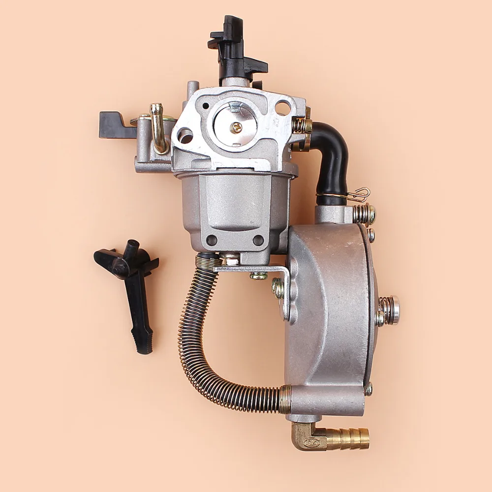 Dual Fuel Carburetor For HONDA GX160 GX200 GX 160 200 Chinese 168F 170F 5.5HP 6.5HP Gasoline Water Pump 4-Stroke Motor Engine