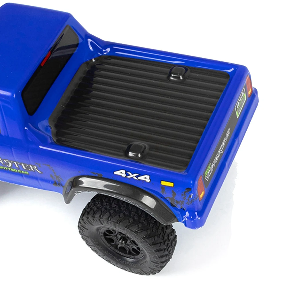 Plástico macio F150 Corpo Shell para Axial SCX24 1/24 RC Crawler Car DIY Atualizações Peças, Azul