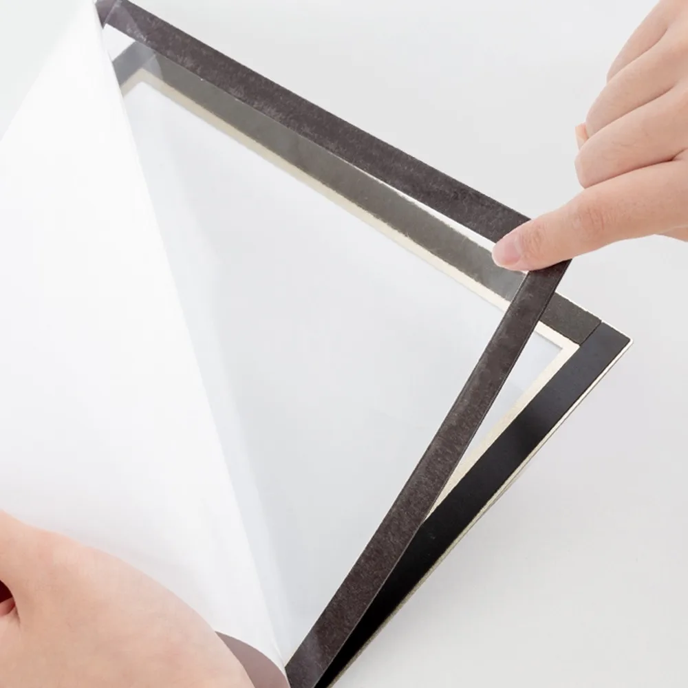 Self Adhesive Magnetic Photo Frame Multifunctional DIY Photo Display Sticker Free Punching required