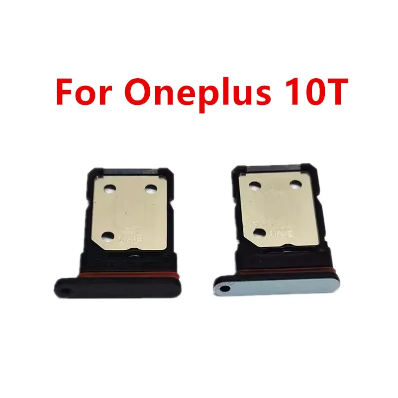 10 T SIM Card Slots For Oneplus 10T Oneplus10T One plus Dual SIM Tray Adapters Socket Holder Replace Phone Housing Repair Parts