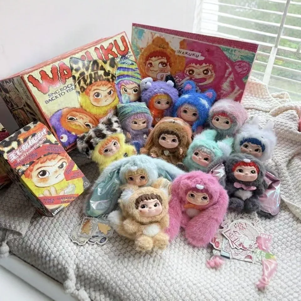 

Mao Mao модная серия для вечеринок Wokuku, украшение ручной работы, глухая коробка, плюшевая кукла, подарок для девочек для друзей