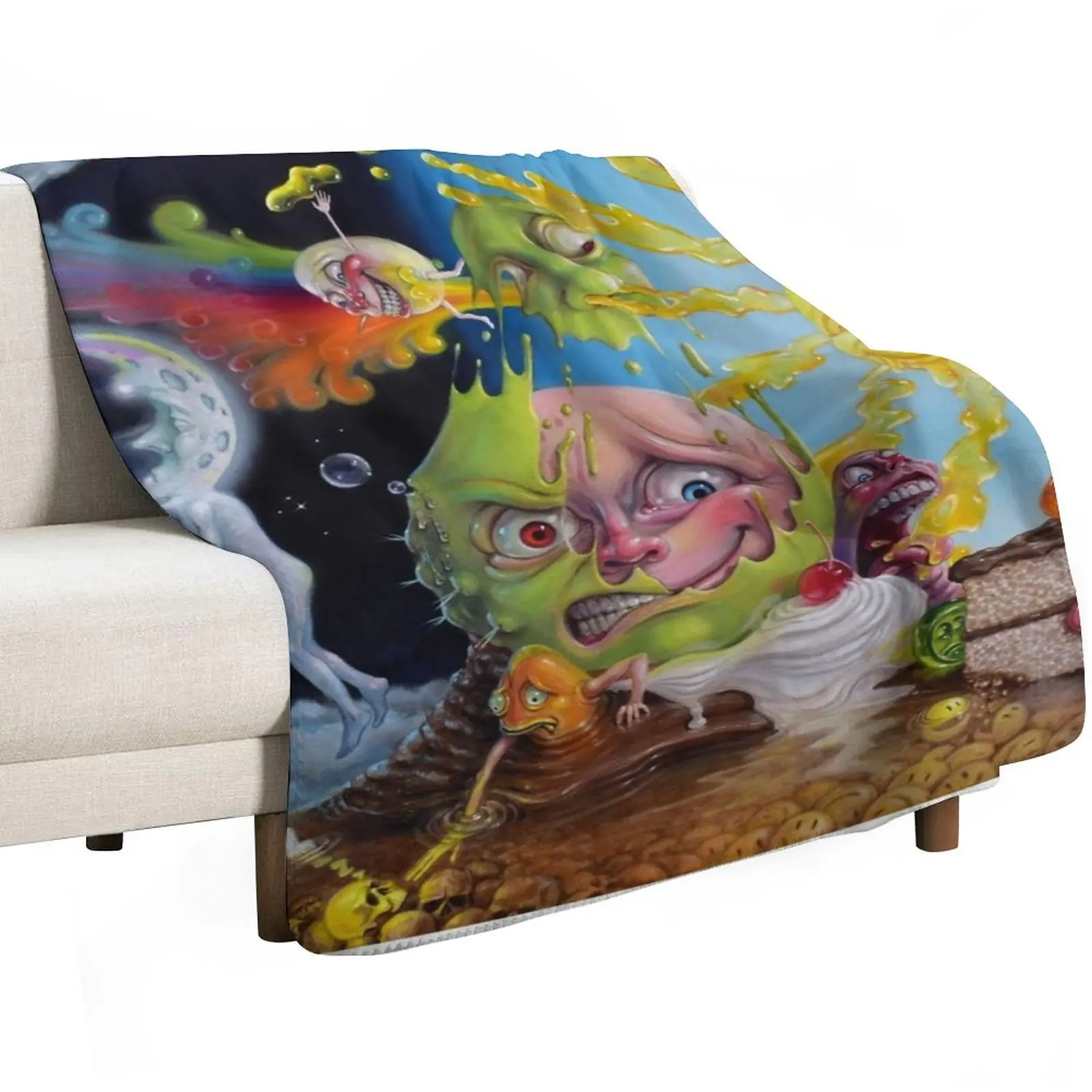 Nighttime Quells the Frisson of Breathing Sunlight Throw Blanket Sofa Quilt Bed Sleeping Bag cosplay anime Blankets
