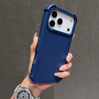 Rugged Armor Defender Case For iPhone 17 Air 16 15 14 Plus 13 12 11 Pro Max 16Pro 17Pro 17ProMax Military Shockproof Cool Cover
