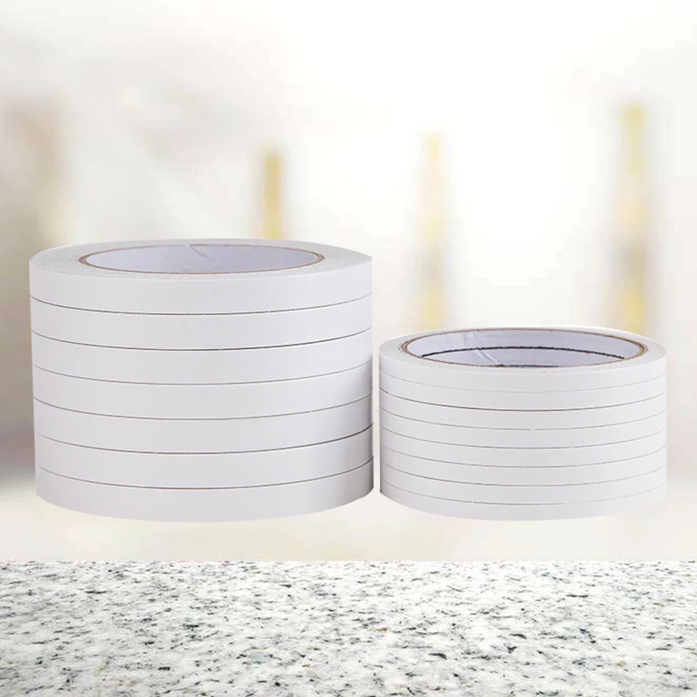 

6 PCS Double Sided Tape Adhesive Clear High Viscosity Office Supplies Double-sided Craft Student