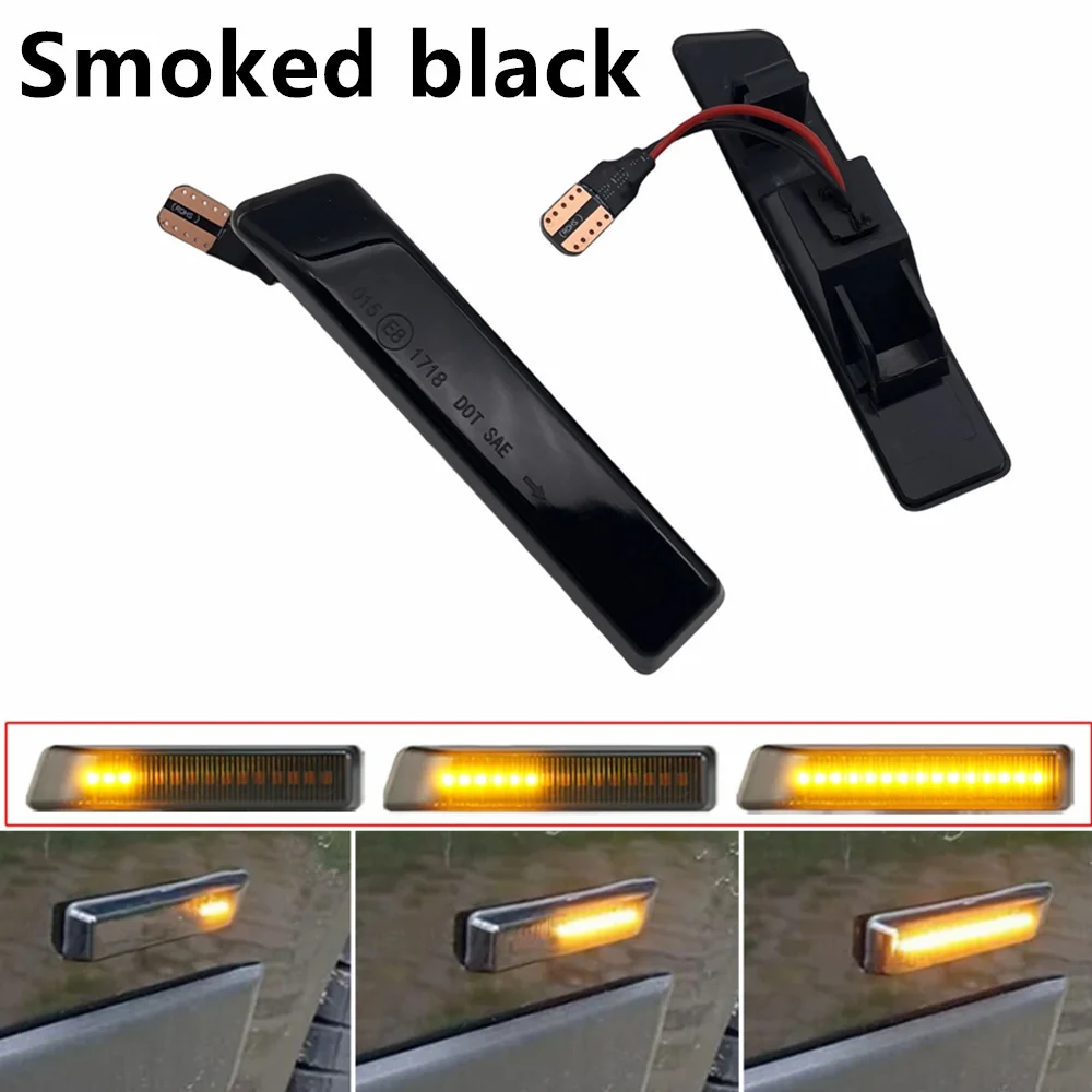 LED Dynamic Side Marker Turn Signal Light Sequential Blinker For BMW 3 Series E36 Facelift model /M3 Facelift model X5 E53