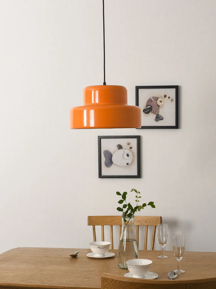 

Nordic Orange Decoration Ceiling Lights Restaurant Bauhaus Creative Art Designer Chandelier Home Decor Kitchen LED Pendant Lamp