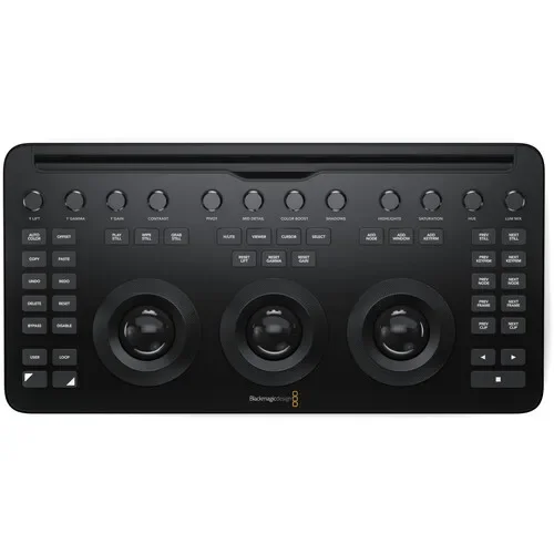 Blackmagic Design DaVinci Resolve Micro Color Panel primary adjustment controls/color correction, quickly change tools