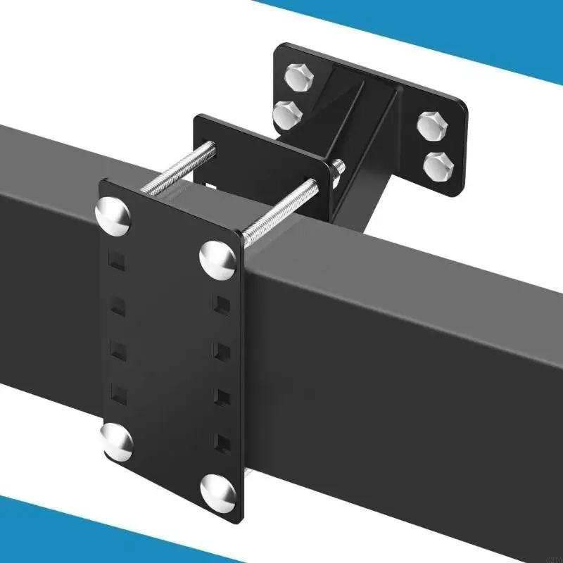 

Carbon Steel Spare Wheel Bracket Quick Assembly For 4 & 5 & 6 Lug Size Perfect For Frequent Tire Changes