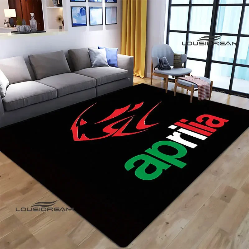 Aprilia motorcycle logo carpet bedroom decor carpets for living room area rug anime rug play mats Non -slip carpet birthday gift