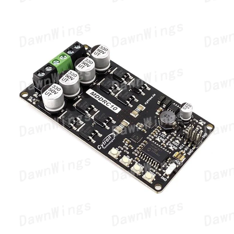 سائق محرك DC Cytron MDDRC10 10Amp 7V-30V لـ R/C (قناتين)