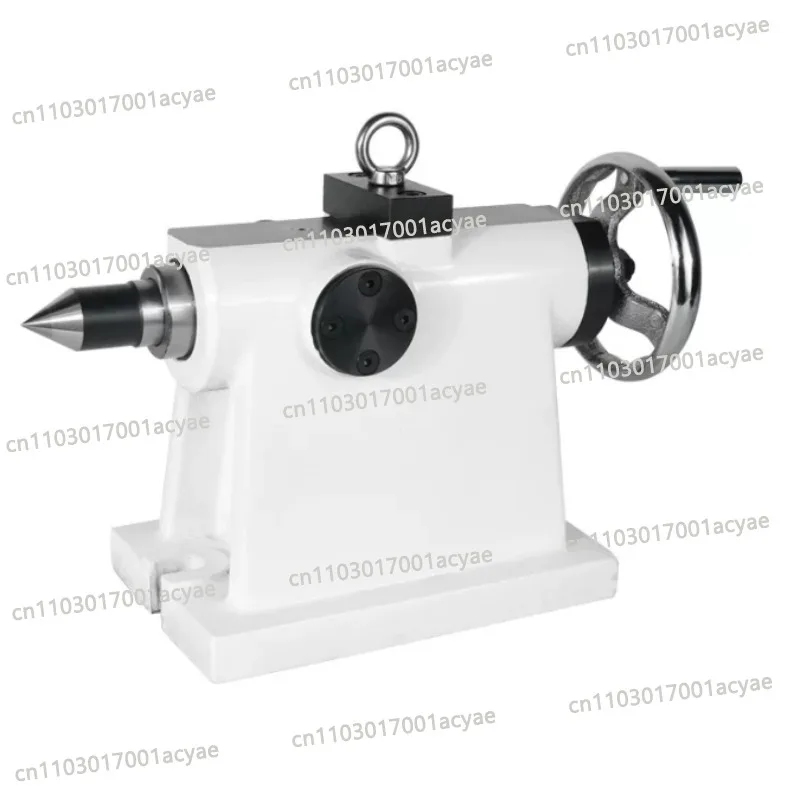 Four-axis tail seat indexing head Heavy duty fast instrument lathe Manual rotation of tail top numerical control machining