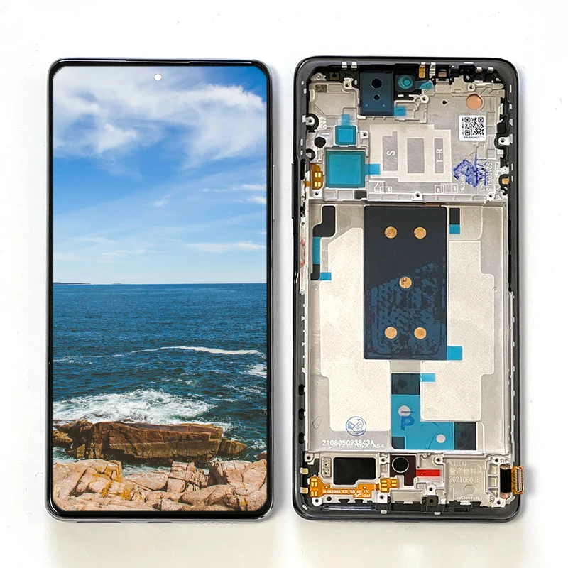 Pantalla LCD AMOLED Original de 6,67 pulgadas para móvil, digitalizador de Panel táctil para Xiaomi 11T Pro Mi 11T Pro