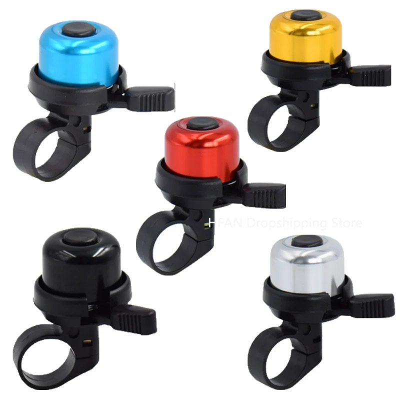 Mini Bicycle Bell Aluminum Alloy MTB Bike Safety Warning Alarm Cycling Handlebar Bell Ring Bicycle Horn Cycling Accessories