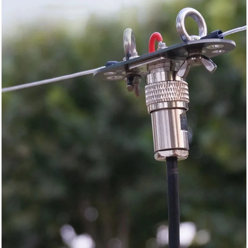 Antena krótkofalowa GP dodatnia V odwrócony dipol Mini AT-DP płyta płytka przyłączeniowa długa końcówka do zestawu anteny na zewnątrz