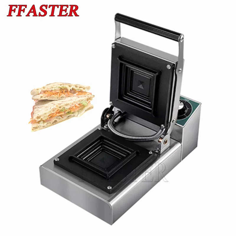 Sandwich Toaster Non Stick Breakfast Press Making Machine Commercial Baking Bread Snack Maker 110V