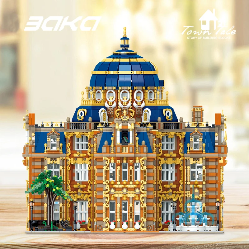 

14133pcs MOC Luxury Planetarium Building Blocks Model City Street View Bricks Assembling Construction kit for adults Gift Set