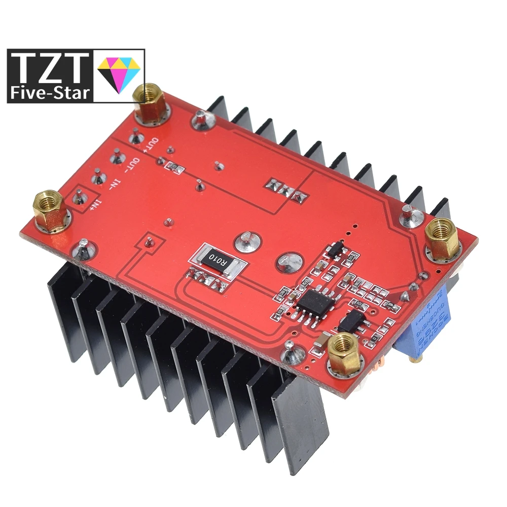 Imagem -04 - Tzt-dc-dc Boost Converter Step up Módulo de Alimentação 1032v a 12-35v 10a Laptop Tensão Charge Board 150w