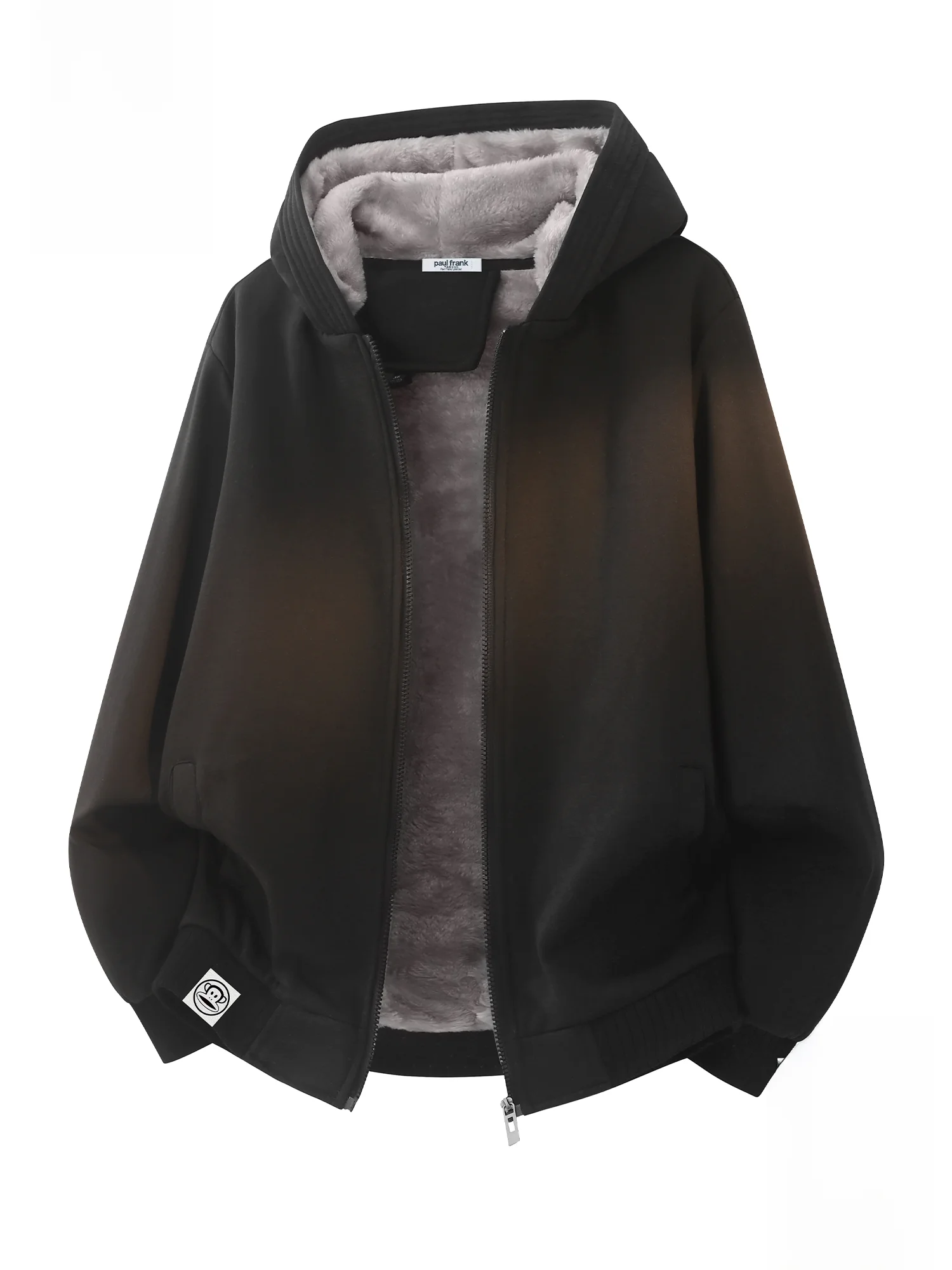 

PaulFrank Hooded Thiened Fce Winter Sweatirt Cardigan Men's Casual Outerwear Warmth Comfortable Loose Fit Long Sve ...