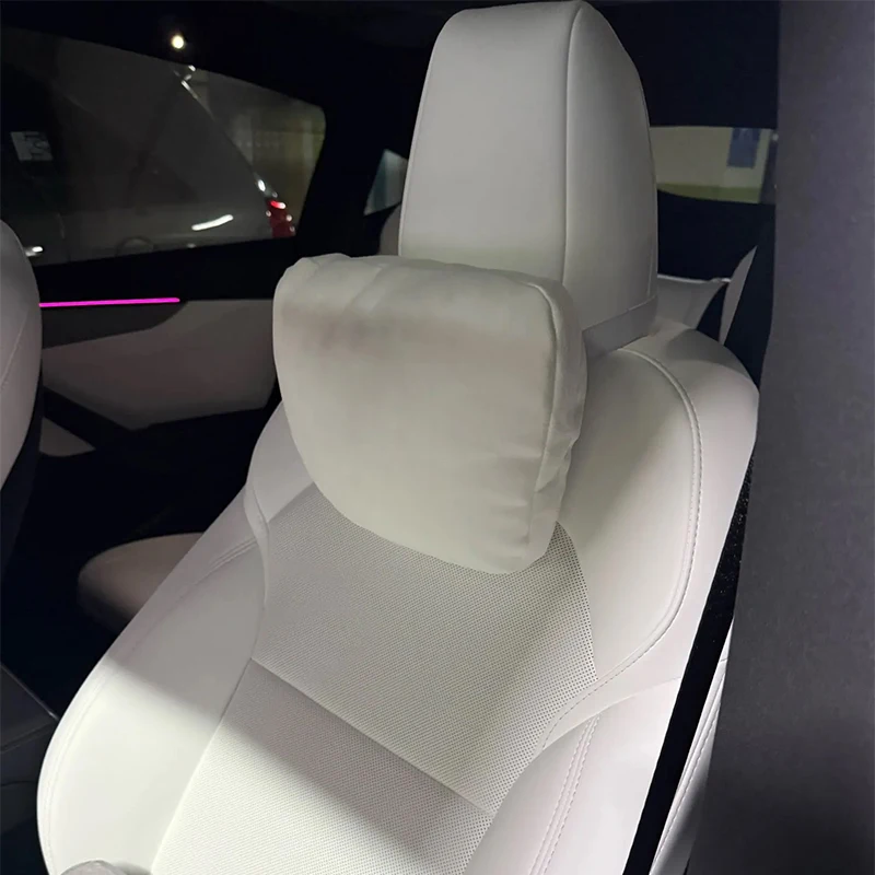 Car Headrest And Waist Pillow for Tesla Model Y Juniper Tesla Model 3 Highland Model S Interior Accessories 2019-2026 Standard