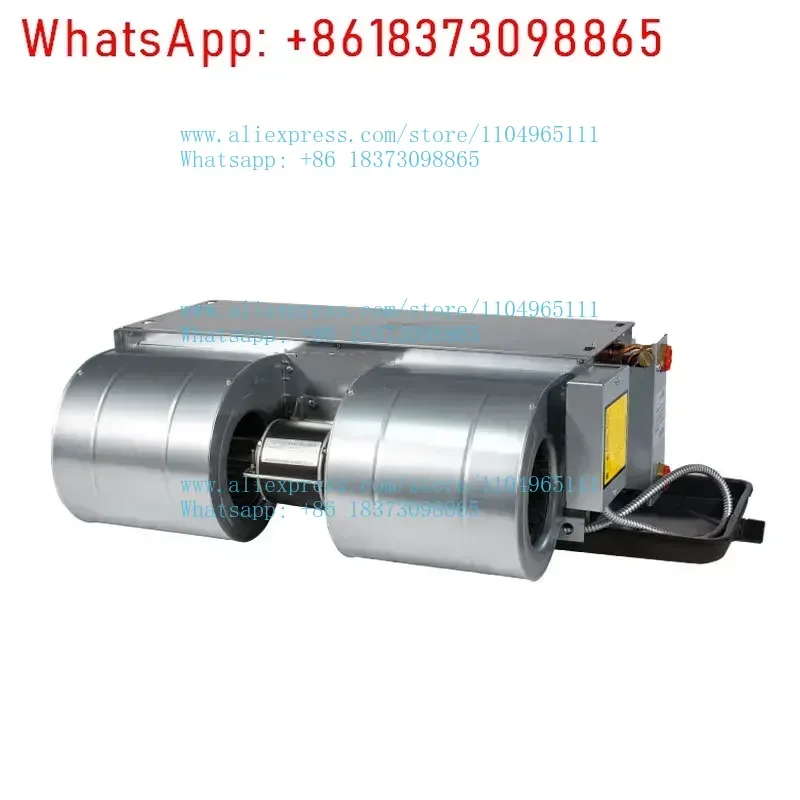 Chilled water FCU system EC inverter motor concealed ceiling duct fan coil unit