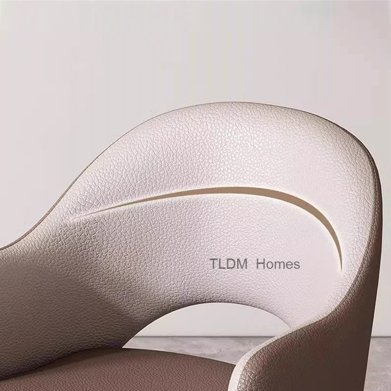 Trendy Nordic Dining Chairs Modern Aesthetic Simple Italian Dining Chairs Luxury Minimalist Chaise Salle A Manger Home Furniture image 3