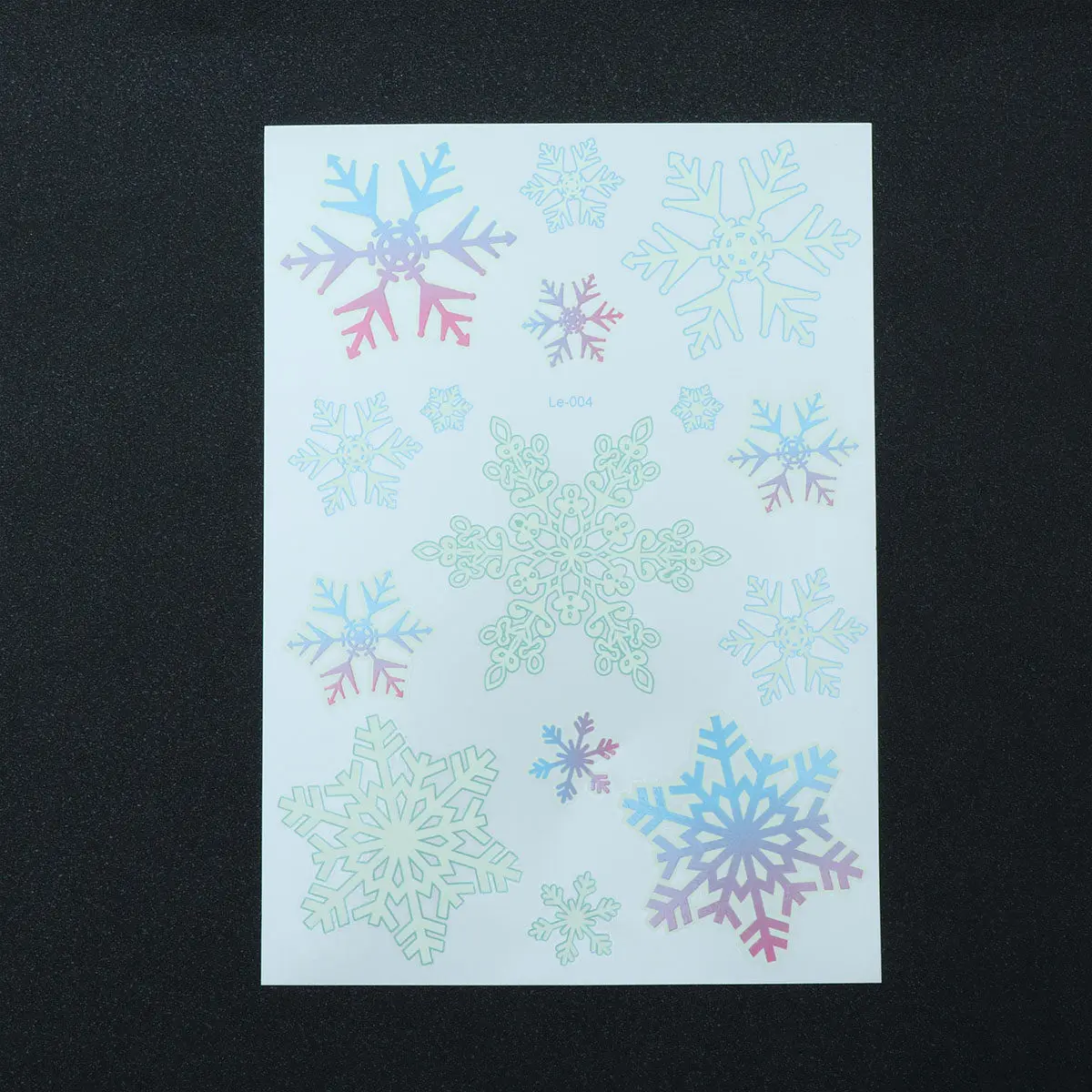 

3 шт., светящиеся в темноте временные татуировки в виде рождественских снежинок, водонепроницаемые наклейки для тела для детей и взрослых, праздничные украшения для вечеринок