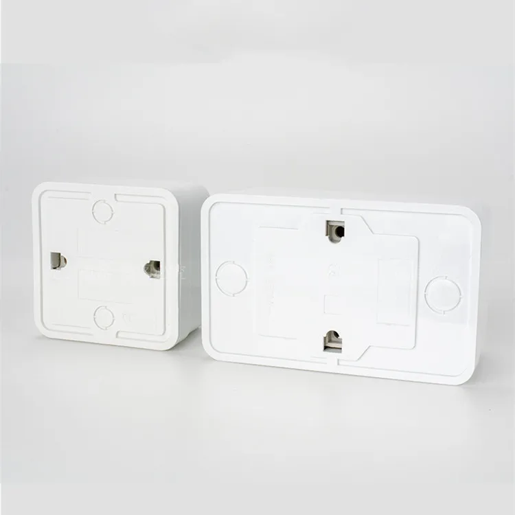 Dual EU มาตรฐานติดตั้งโดยตรงยุโรปสไตล์ Surface Mount Wall Power Socket สำหรับ EU รัสเซียยูเครนคาซัคสถาน16A 250V