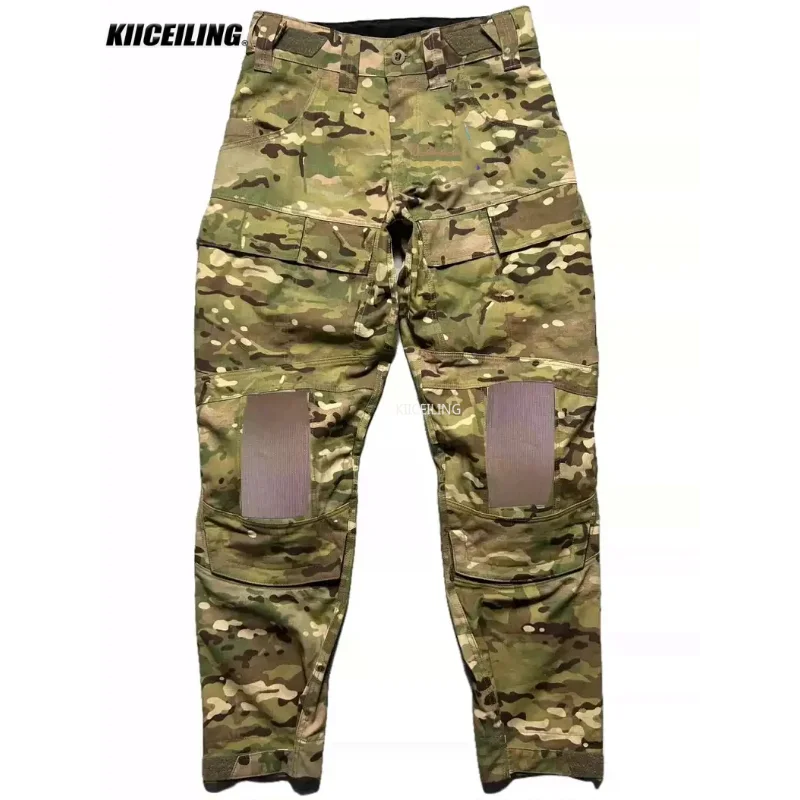 

KIICEILING MP-B2 Tactical Cargo Pants Men, Hiking Ripstop Camping Hunting Combat Trousers Waterproof Camouflage,Joggers Men