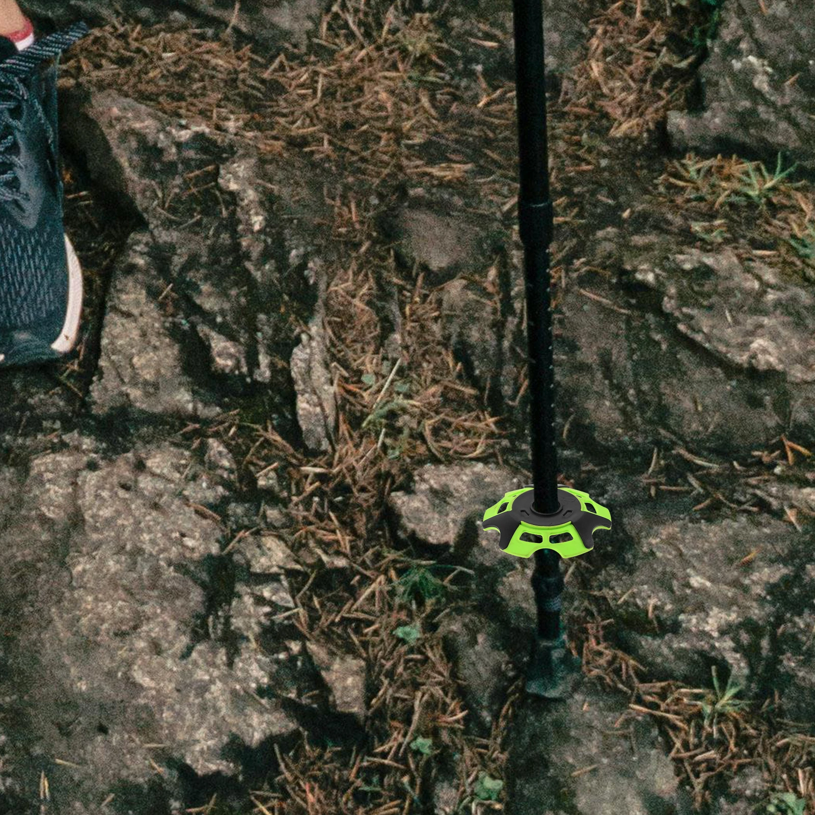 

Trekking Pole Replacement Tip Hiking Pole Tip Pad Mud Blocker For Climbing Outdoor Multi-Seasons Durable Plastic Protector